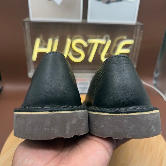 L.L. Bean Stonington Women's Sz 10 Loafers Flats Black Leather Slip On - Picture 5 of 9